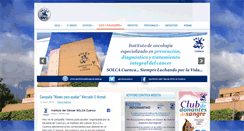 Desktop Screenshot of institutodelcancer.med.ec